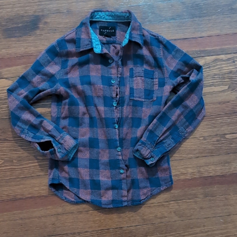 Capsule Flannel Button Down
